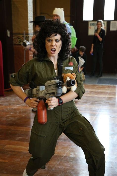 Oz Comic Con 2014 Melbourne Cosplay Ripley Aliens Alien Cosplay Amazing Cosplay Comic