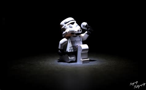 Wallpaper Mic Lego Star Wars Stormtrooper Humor Singing