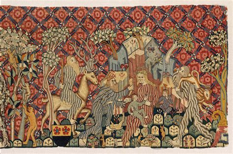 Tapestry Wild Men And Moors Museum Of Fine Arts Boston