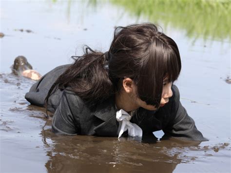 Japanese Wetandmessy With Suit Or Outfit For Office Experiencing Farming