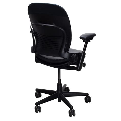 I bought a steelcase leap v2, which i personally recommend. Steelcase Leap V2 Used Leather Seat Task Chair, Black ...