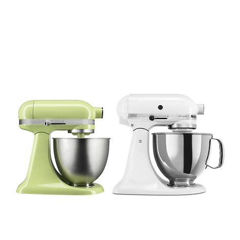The new kitchenaid artisan mini (right) holds 3.5 quarts in the mixing bowl. Kitchenaid Artisan Mini Stand Mixer Honey Dew - Fast Shipping