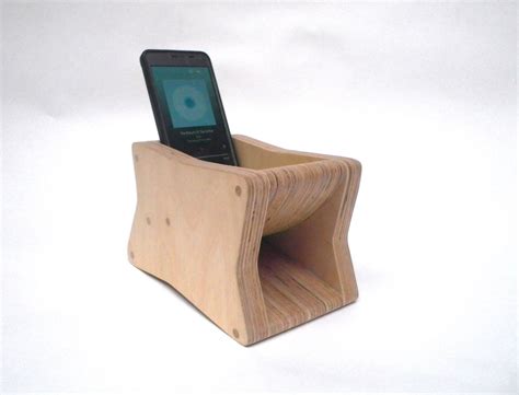 The Brick Passive Mobile Phone Amplifier Horn Loaded By