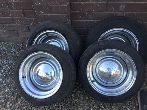 6 Lug 15 Inch Chrome Rims 15 6lug Steel Wheels C10 Chevy Gmc 3100