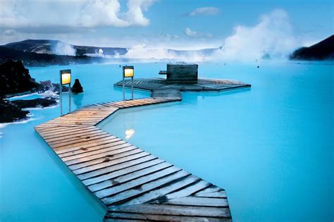 Gray Wooden Dock Surrounded By Body Of Water Iceland Hd Wallpaper