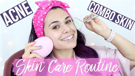 If you want to skin straight to the routine, fast. UPDATED DRUGSTORE SKIN CARE ROUTINE for ACNE COMBO SKIN ...