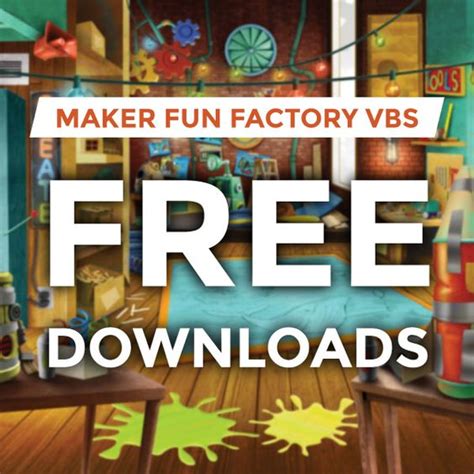 Maker Fun Factory Vbs 2017 Download Free Theme Logos Decorating