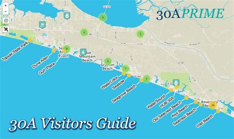 30a Guide To Help Plan Your Florida Vacation 30a Prime Florida Vacation Seagrove Beach