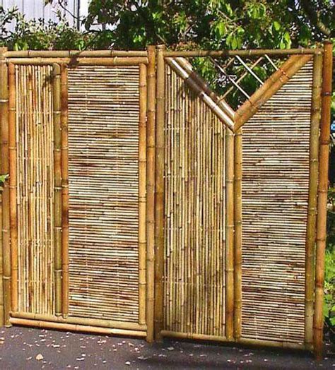 Framed Bamboo Panel