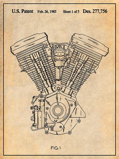 Harley Davidson Engine Parts Diagram