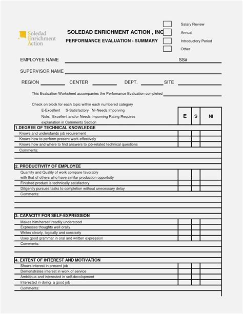 Things That Make You Love And Hate Housekeeping Evaluation Form | Housekeeping Evaluation Form ...