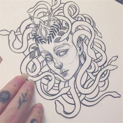 Medusa Tattoo Drawing Pin By Emily Nietupski On What Dekorisori