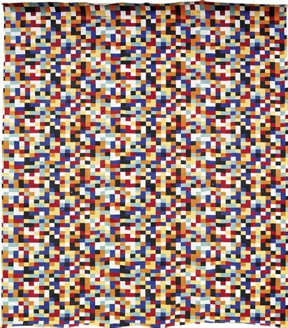 Ein teppich für das kinderzimmer darf ruhig fröhliche und knallige farben haben. 1024 Farben Teppich by Gerhard Richter on artnet