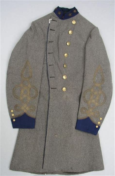 Confederate Colonel Robert W Harpers Uniform Frock Coat Uniforms