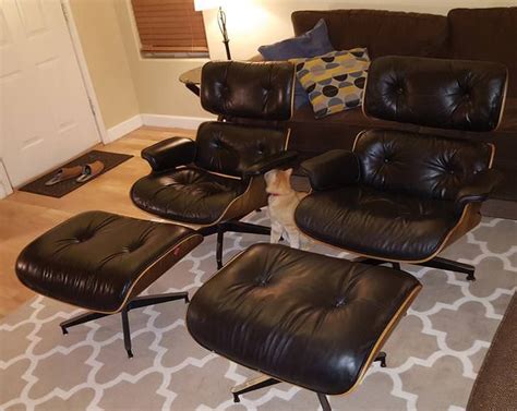 Browse a large selection of upholstered chaise lounge sofa, divan and settee designs in a variety of colors, styles and materials. I Bought Two Vintage Eames Lounge Chairs at a Garage Sale ...
