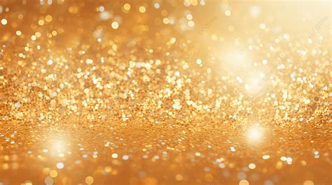 Golden Glitter Shiny Paper Background For Christmas Celebration Concept