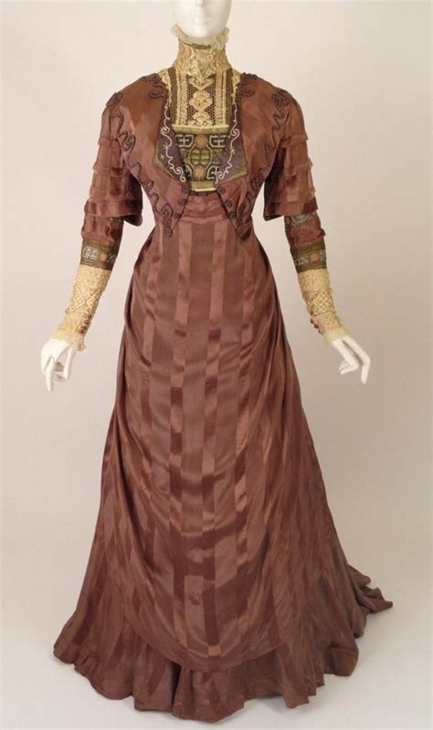 Afternoon Dress Ca1910 Historical Dresses Vintage Gowns Edwardian