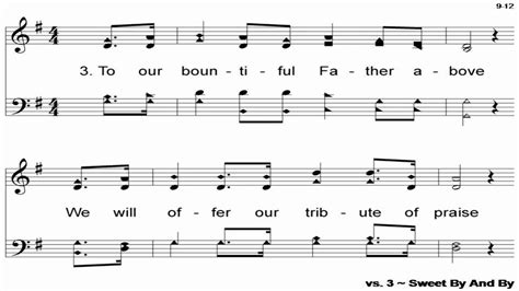 Sweet By And By A Cappella Hymn Youtube