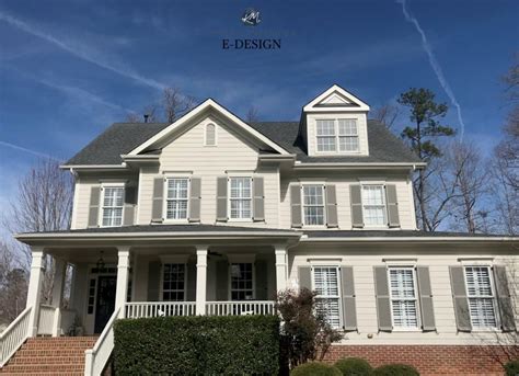 People have painted over brick fireplaces and brick accent walls with white paint like it's their job. Exterior sunny day, south facing, brick home painted BM ...