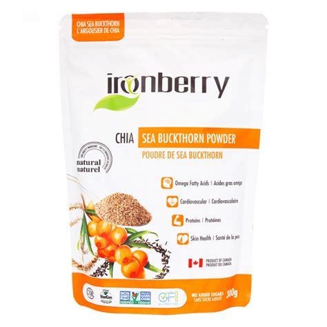 Sea Buckthorn And Chia Mix Iron Berry Canada And Usa