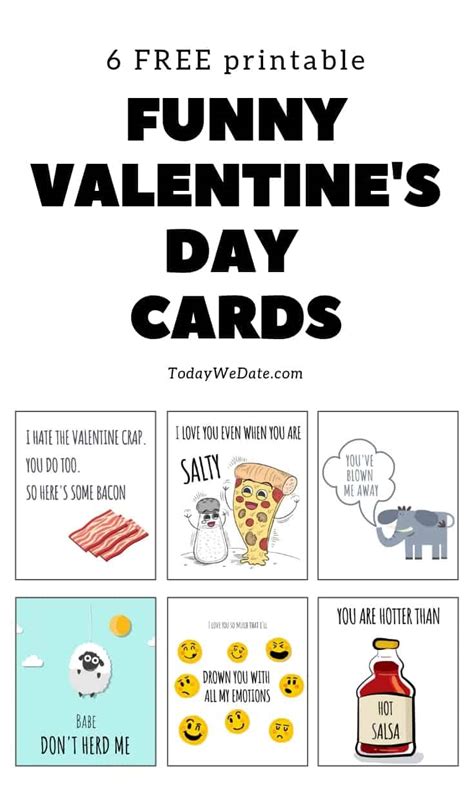 105 funny valentine s day printables to surprise your sweetheart