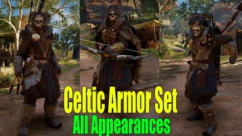 Assassin S Creed Valhalla Celtic Armor Set Full Upgrade All