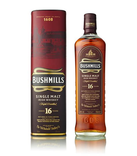 Bushmills 16 Year Old Single Malt Irish Whiskey 70cl Harrods Au