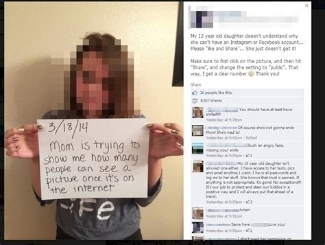 Moms Lesson On The Dangers Of Facebook Backfires Spectacularly