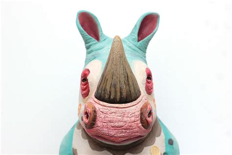 Rhino Sculpture On Behance