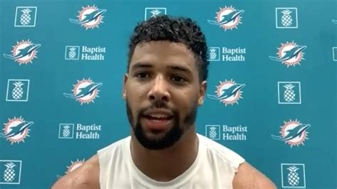 Miami Dolphins S Brandon Jones Meets With The Media Training Camp August 21 2020 Youtube