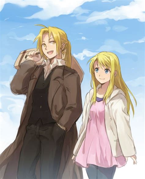 Edward X Winry Fullmetal Alchemist Brotherhood Fullmetal Alchemist