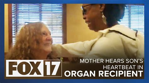 Mother Hears Her Son S Heartbeat In Transplant Recipient S Body Youtube