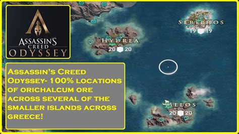 Assassin S Creed Odyssey Orichalcum Locations Across Several