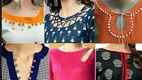 230 Latest Kurti Neck Designs For Salwar Suit 2023 Images With