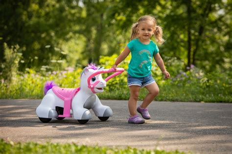 Unicornio Montable Infantil Electrico 6v Con Sonidos Envío Gratis