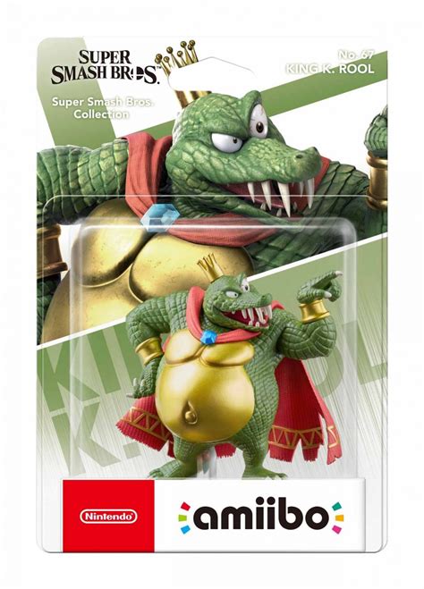 Amiibo King K Rool Super Smash Bros Nintendo Switch Game Cool