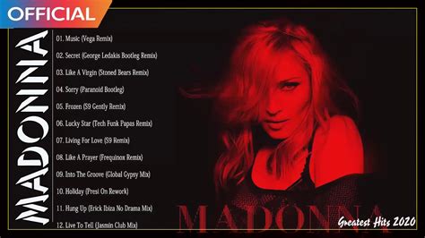 Madonna Greatest Hits Full Album Madonna Very Best Nonstop Playlist 2020 Youtube