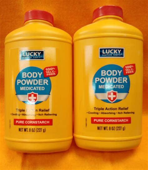 Lucky Body Powder Medicated 100talc Free 227g Lazada Ph