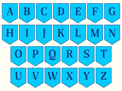 10 Best Diy Printable Alphabet Letters