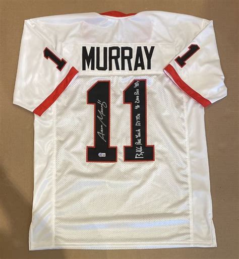 Aaron Murray Autographed Signed Georgia Bulldogs Jersey Comes With