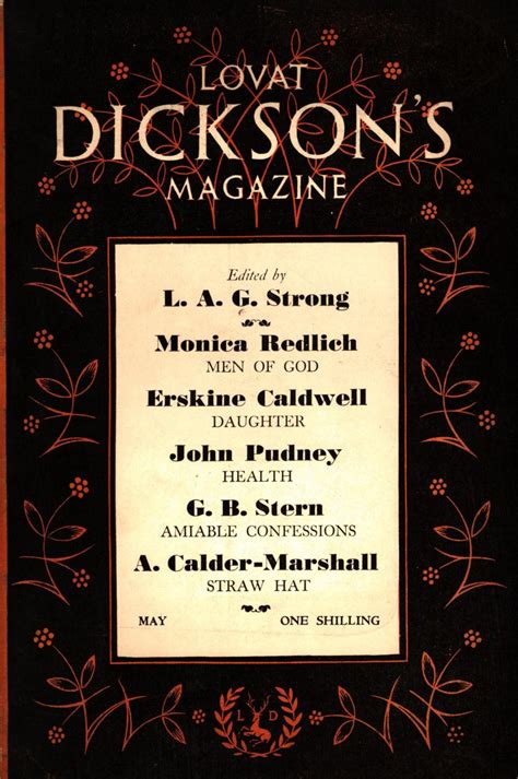 Lovat Dicksons Magazine Vol 4 No 5 May 1935 By Strong Lag
