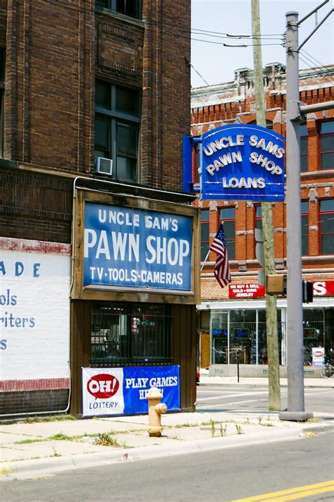 Uncle Sams Pawn Shop In Downtown Columbus Main Street Usa Uncle Sam Columbus Ohio