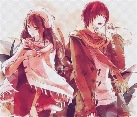 Girl And Boy Traveling Together Anime E Manga