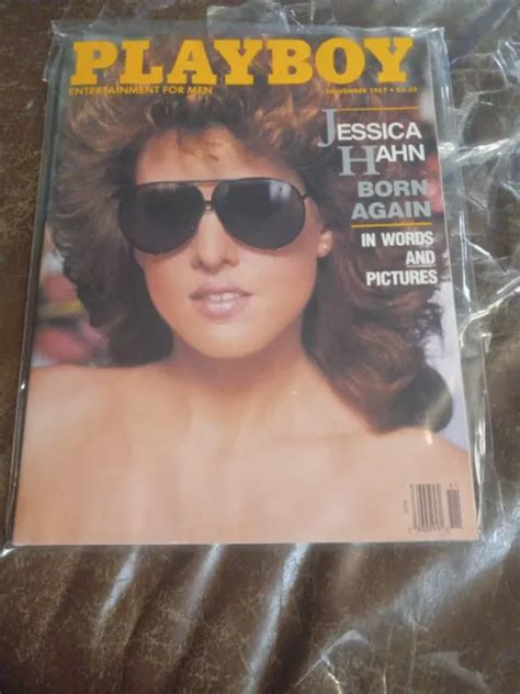 PLAYBOY NOVEMBER 1987 Jessica Hahn Vintage Magazine Centerfold Pin Up