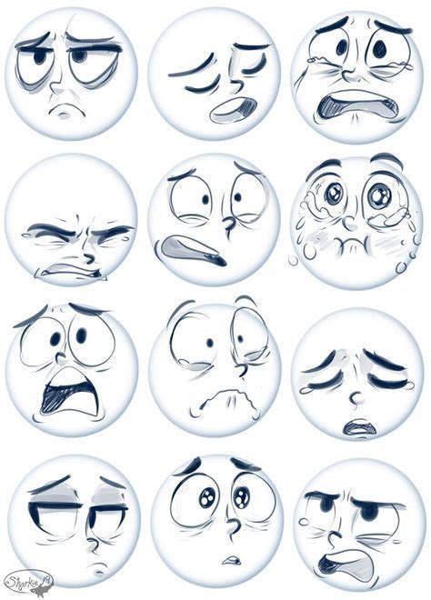 Best Drawing Cartoon Faces Facial Expressions Animation Ideas Drawing