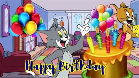 Adorable Tom And Jerry Birthday Wishes For Kids