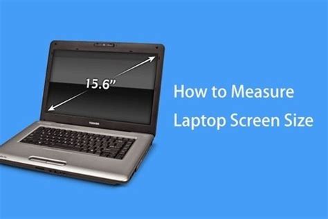 How To Measure Laptop Screen Size Get The Answer Now Laptop Screen
