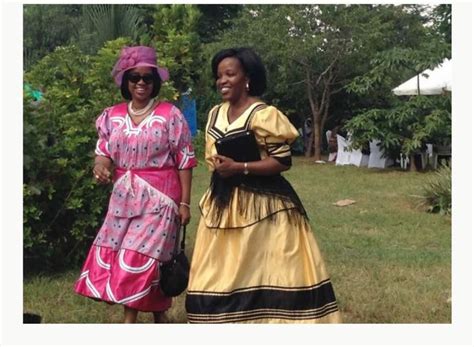 Beautiful Lozi Women In Their Traditional Msisi African Fashion