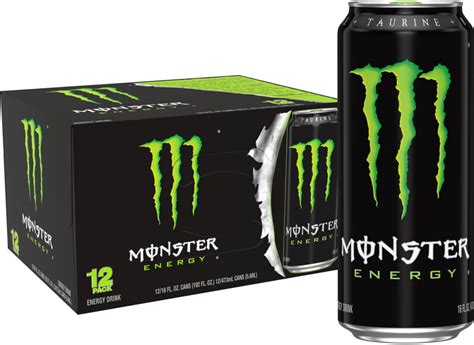 Monster Energy Drink Original 16 Fl Oz 12 Pack