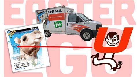 There's A Little Guy Hidden On The Side Of Most U-Haul Trucks - The
